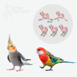 ALGEMA PARA CORREÇÃO DE PATAS CALOPSITA/ROSELA- 6,0MM