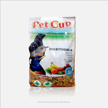 GRANULADO PET CUP INSETÍVOROS 750g