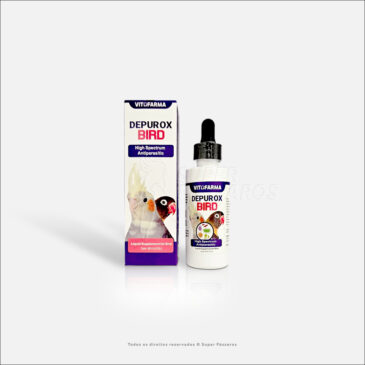 DEPUROX BIRD – ANTIPARASITÁRIO NATURAL PARA PÁSSAROS VITOFARMA 60ml