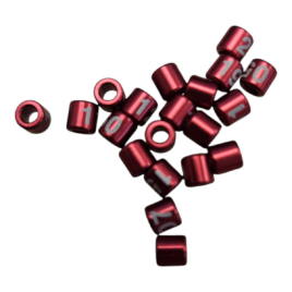 ANILHA ALUMÍNIO 2.0mm NUMERADA 01 a 20 (TIZIU)