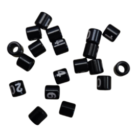 ANILHA ALUMÍNIO 2.2mm NUMERADA 01 a 20 (COLEIRO – BIGODINHO)
