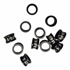 ANILHA ALUMÍNIO 7.0mm PARA MARCAÇÃO DE AVES – RING NECK